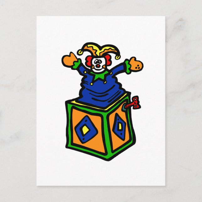 Jack i rutan vykort (Framsida)