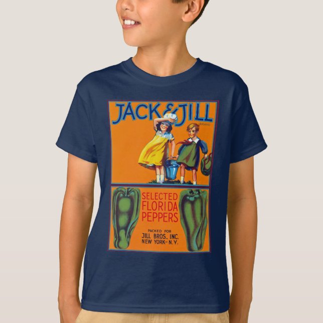 Jack & Jill Florida Peppers T Shirt (Framsida)