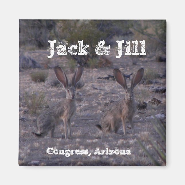 Jack & Jill ~Jackkanins~ Magnet (Framsidan)