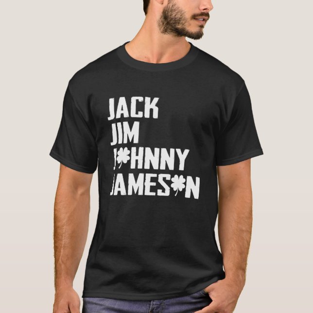 Jack Jim Johnny Johnny T Shirt (Framsida)