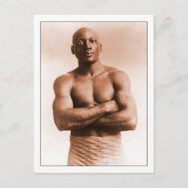 Jack Johnson American Boxer Vintage Photo Gay Vykort