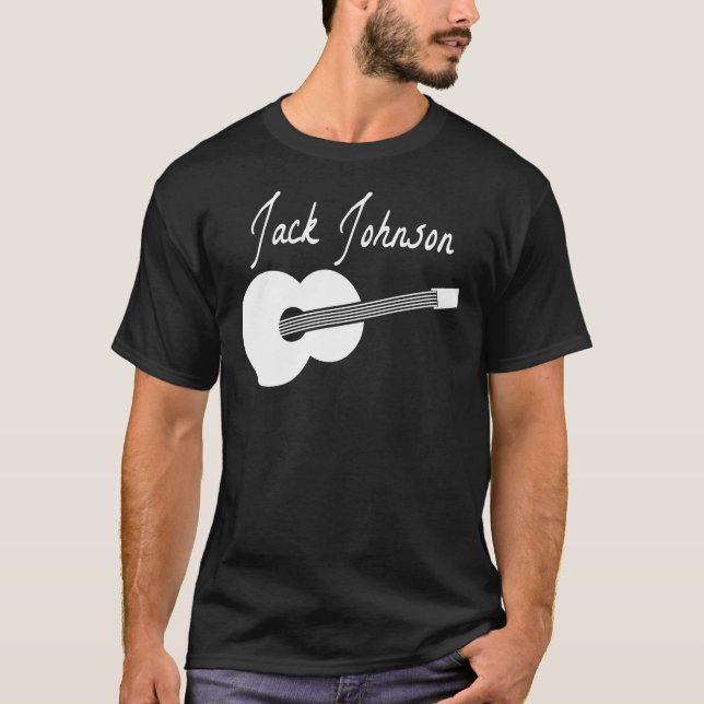 Jack Johnson (vit) Classic T- Shirt T (Framsida)