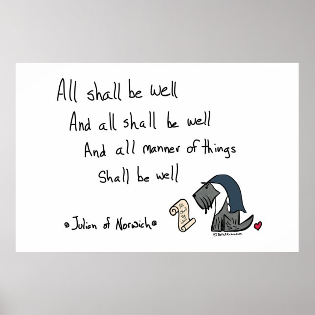 Jack - Julian of Norwich - allt kommer att bli bra Poster (Framsidan)