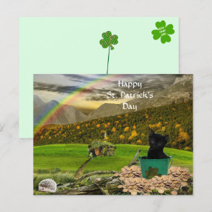 Jack Kattens St. Patrick-dag Vykort