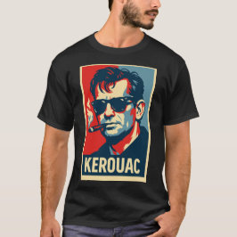 Jack Kerouac Rebel Portrait T Shirt