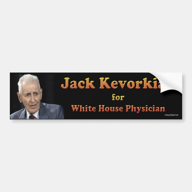 Jack Kevorkian Bildekal (Framsidan)