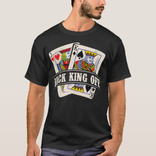 Jack Kung av Poker Card Player Casino Spelare Ga T Shirt