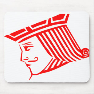 Jack Kung-spelkort Hearts Red Deck Musmatta