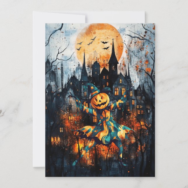 JACK LANTERN KAN INTE VÄNTA PÅ HALLOWEN (Framsida)