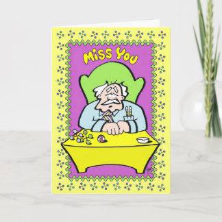 JACK MAN Miss You Card Kort