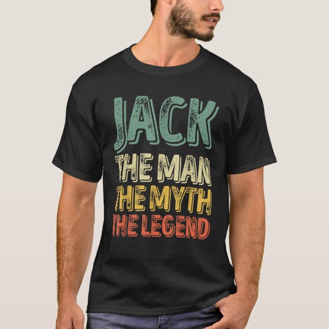 Jack människan myten om det förklarande skeppet Na T Shirt (Framsida)