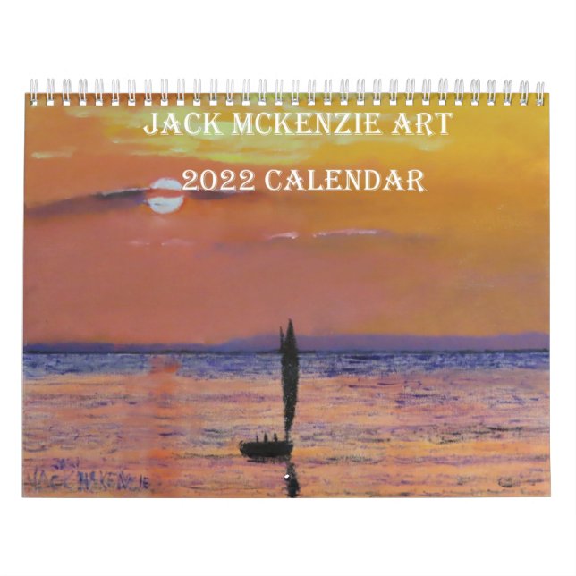 Jack Mckenzie Art 2022 Calendar Kalender (Omslag)
