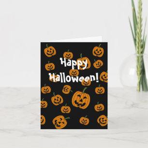 Jack O' Bakgrundsmönster Kort