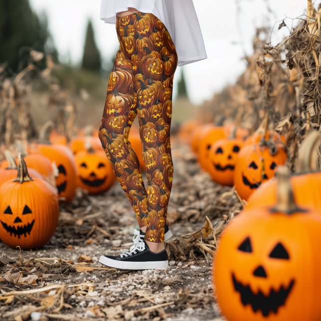 Jack-o-landningsmönster Leggings (Skapare uppladdad)
