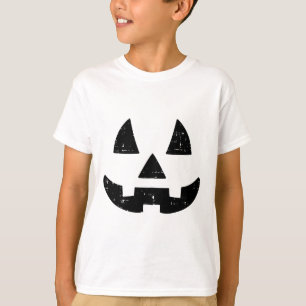 Jack o lantern Ansikte Cute Halloween Costume Mana T Shirt