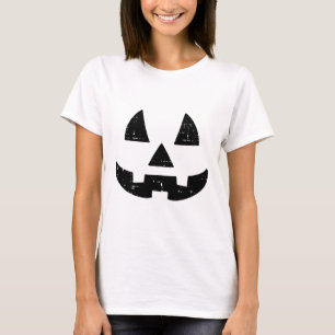 Jack o lantern Ansikte Cute Halloween Costume Mana T Shirt