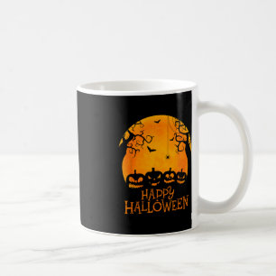 Jack o lantern Ansikte Happy halloween Pumpkins Ma Kaffemugg