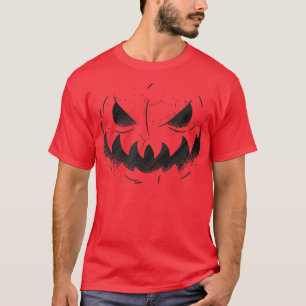 Jack o lantern Ansikte Pumpkin Eyelash Halloween C T Shirt