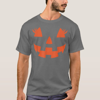 Jack o lantern Ansikte Pumpkin Eyelash Hallowen 20 T Shirt