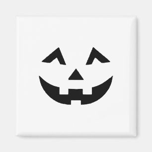 Jack o lantern Ansikte Pumpkin Eyelash Hallowen Co Magnet
