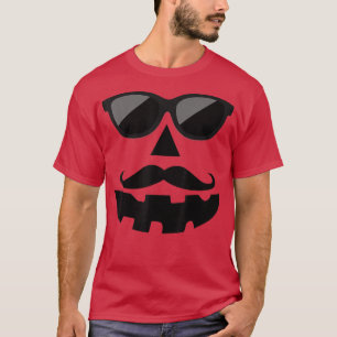Jack o lantern Ansikte Pumpkin Eyelash Hallowen Co T Shirt
