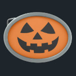 Jack-o'-Lantern Black Orange Bälte Buckle<br><div class="desc">Halloween Jack o'lantern Bälte Buckle. Med en Jack-o-Lantern på en svart orange är bälte-låsbeslaget perfekt för Halloween-säsongen.</div>