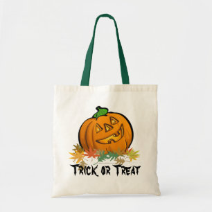 Jack o lantern Bus eller godis Bag Tygkasse