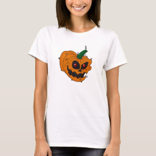 Jack-O-Lantern Dam Baby Docka (Passform) T Shirt