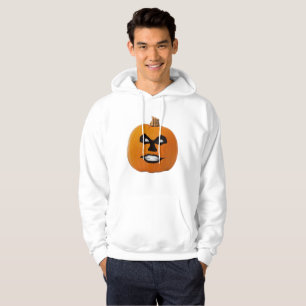 Jack o' Lantern Elak Ansikte, Halloween Pumpa Munkjacka