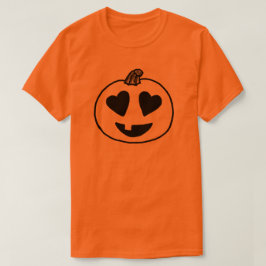 Jack o lantern Emoji ögon emoji halloween T Shirt