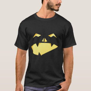Jack o lantern Funny Ansikte Halloween Shirt T