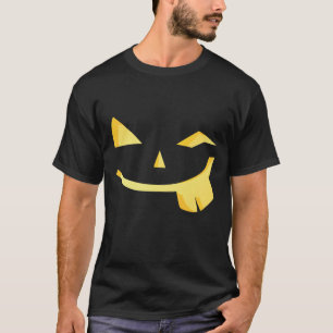 Jack o lantern Funny Ansikte Halloween Shirt Tee Shirt