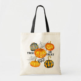 Jack o lantern Halloween Bus eller godis Tygkasse