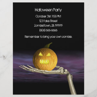 Jack-o-Lantern-Halloween Flyer