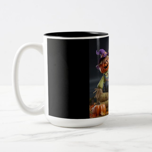 Jack-o'-Lantern Halloween Mugg (Vänster)