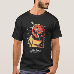 Jack o lantern Halloween Pumpkin-polisuppställning T Shirt