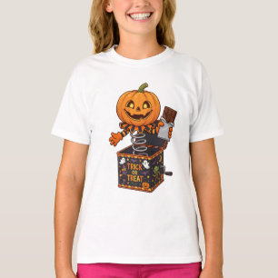 Jack o Lantern i lådan Halloween T Shirt