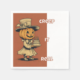 JACK O LANTERN i ORANGE Pappersservett