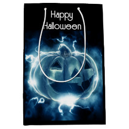 jack-o-lantern i regnet