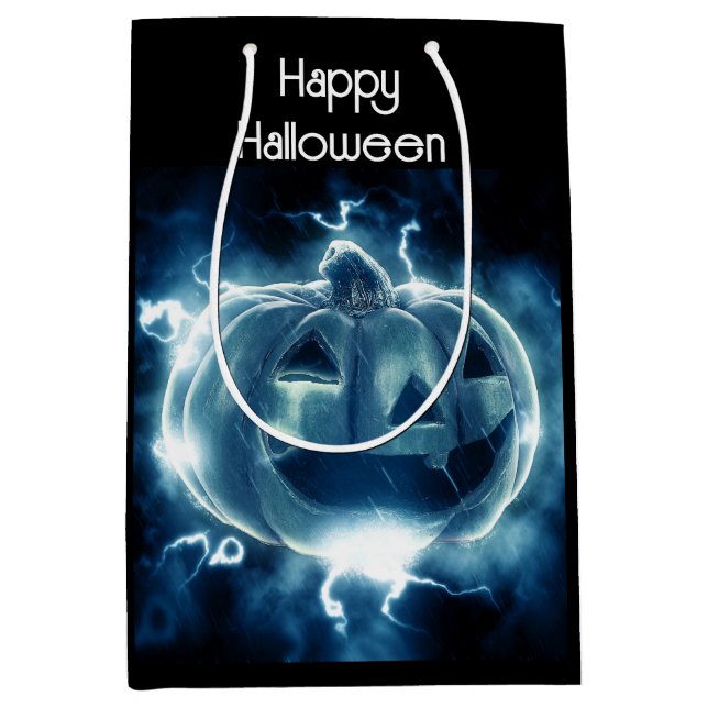 jack-o-lantern i regnet (Framsidan)