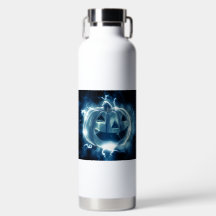 jack-o-lantern i regnet