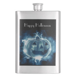 jack-o-lantern i regnet fickplunta