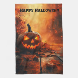 Jack 'O Lantern Kitchen Towel Kökshandduk