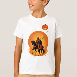 Jack o lantern Knight T Shirt