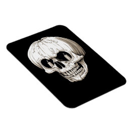 Jack O Lantern Kranium Halloween Gotisk Magnet