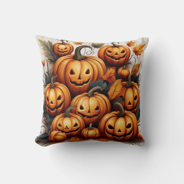 Jack o lantern kudde (Framsida)