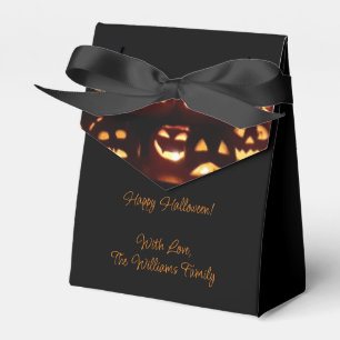 Jack-O'-Lantern-läskdrört pumpa Halloween Presentaskar