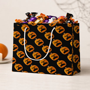 Jack o Lantern Ledsen Ansikte Halloween Pumpa, ZSG