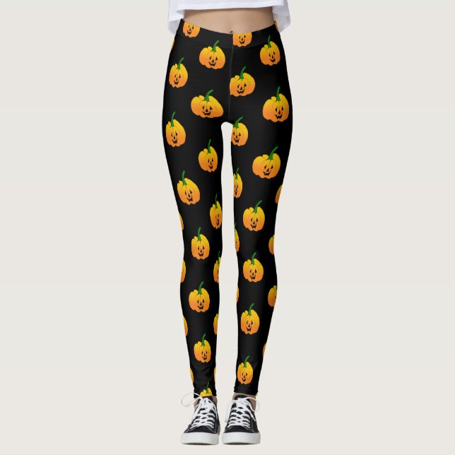 Jack O Lantern Leggings (Framsida)