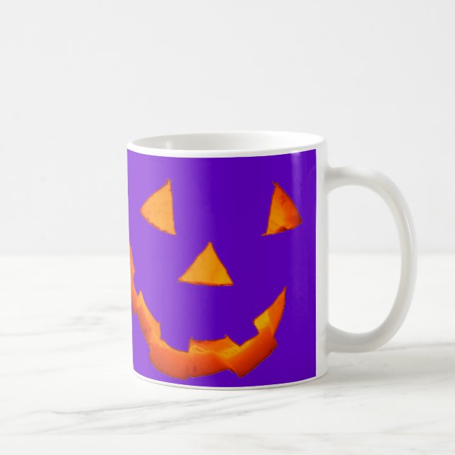 Jack-o'-Lantern-mugg II Kaffemugg (Höger)